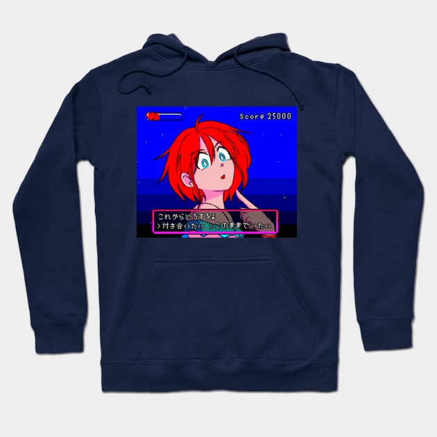 Retro arcade video game aesthetic Hoodie by KinseiNoHime